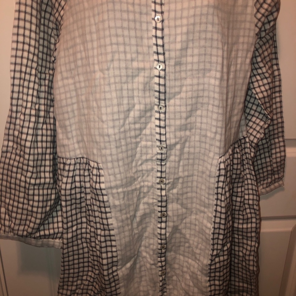 Embellish by creative co op Cotton dress size l - Picture 2 of 10